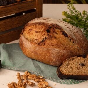 Walnuts and Date Sourdough Loaf