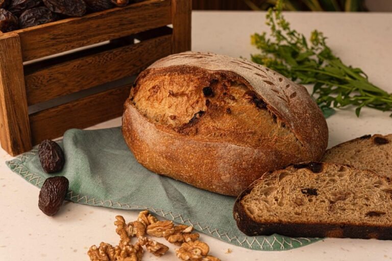 Walnuts and Date Sourdough Loaf